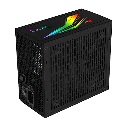 AeroCool захранване PSU LUX RGB 550W -  Bronze, RGB Addressable - ACPB-LX55AEC.11