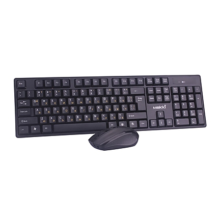 Makki Безжична Клавиатура+Мишка кирилизирана Keyboard+Mouse Wireless 2.4G BG - MAKKI-KBX-008