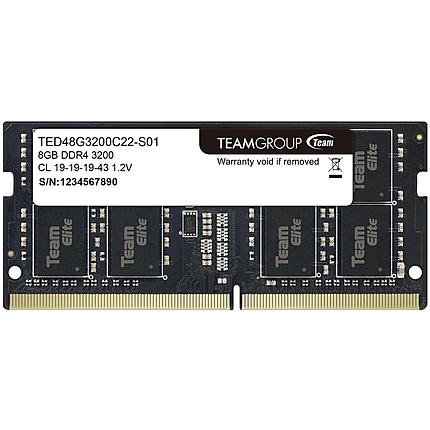 8GB DDR4 3200 TEAM ELITE SODIM