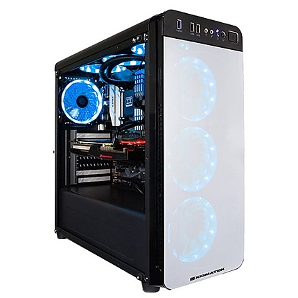 Chassis REFRACT S1 EN9627 (TEMPERED DESIGN) E-ATX, ATX , Mini ITX, Micro ATX) USB 3.0x1, USB 2.0x2, HD Audio in/out jacks, Pre-install 120mm x 4 (SE IIBlue LED), Liquid Cooling Compatible, CPU Cooler up to 159mm, VGA up to 330mm