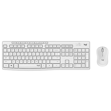 LOGITECH MK295 Silent Wireless Combo - OFF WHITE - US INT'L - 2.4GHZ  - INTNL