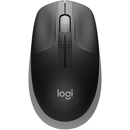 LOGITECH M190 Full-size wireless mouse - MID GREY - 2.4GHZ - EMEA - M190