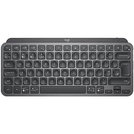 LOGITECH MX Mechanical Mini Minimalist Wireless Illuminated Keyboard  - GRAPHITE - US INT'L - 2.4GHZ/BT - EMEA - TACTILE