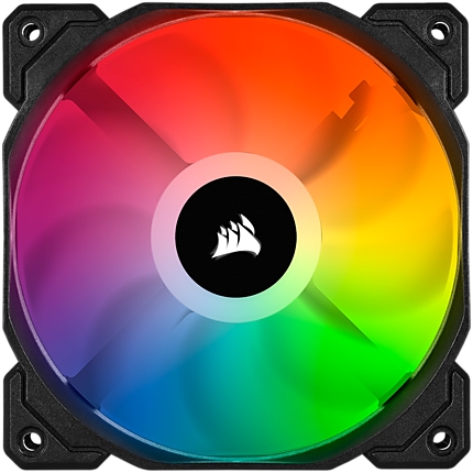 SP120 RGB PRO, 120mm RGB LED Fan, Single Pack