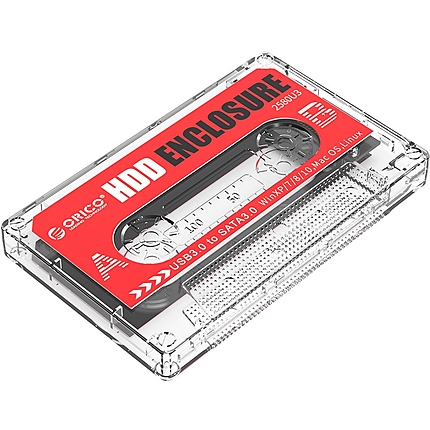 Orico кутия за диск Storage - Case - 2.5 inch USB3.0 Retro Look - 2580U3-CR