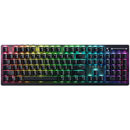Razer DeathStalker V2 Pro - Linear Optical Switch - US, Wireless Low-Profile RGB Optical Gaming Keyboard, RGB backlight, Backlit keys, Laser-etched keycaps with ultra-durable coating