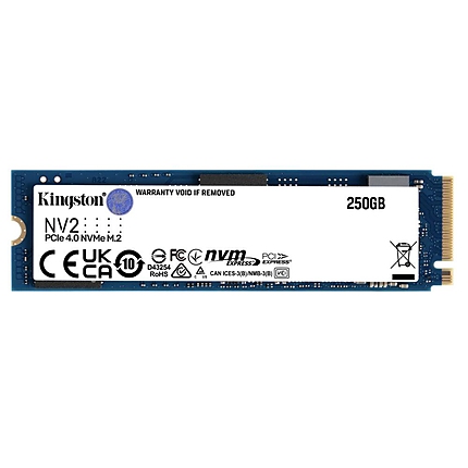 Solid State Drive (SSD) KINGSTON NV2 M.2-2280 PCIe 4.0 NVMe 250GB