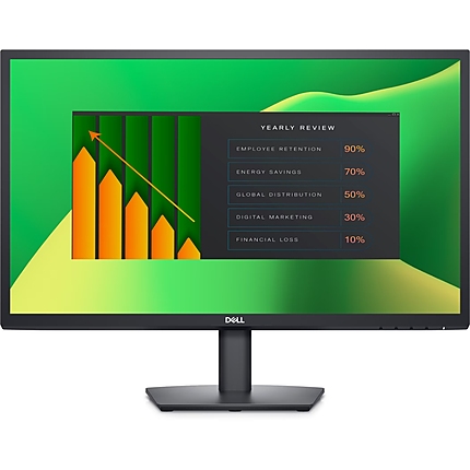 Dell E2423H, 23.8" Wide LED Anti-Glare, VA Panel, 5ms, 1000:1, 250 cd/m2, 1920X1080 Full HD, ComfortView, VGA, Display Port, Tilt, Black