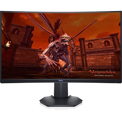 Dell S2721HGFA, 27" Full HD Curved AG, VA, 1ms (MPRT), 4 ms, 3000:1, 350 cd/m2, 1920x1080, 144Hz, NVIDIA G-SYNC, AMD FreeSync, HDMI, DP, Headphone-out, Height Adjustable, Tilt, Black