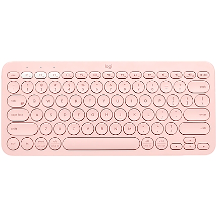 LOGITECH K380S Multi-Device Bluetooth Keyboard - TONAL ROSE - US INT'L