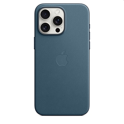 Apple iPhone 15 Pro Max FineWoven Case with MagSafe - Pacific Blue