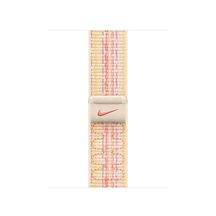 Apple 41mm Starlight/Pink Nike Sport Loop