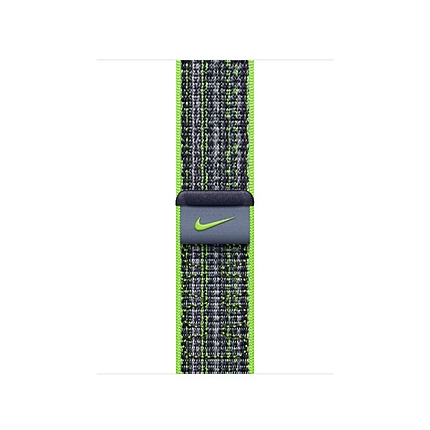 Apple 41mm Bright Green/Blue Nike Sport Loop
