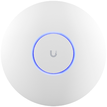 Ubiquiti U7-PRO Ceiling-mount WiFi 7 AP with 6 GHz support, 2.5 GbE uplink, and 9.3 Gbps over-the-air speed, 140 mВІ (1,500 ftВІ) coverage