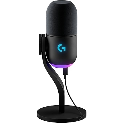 Logitech Yeti GX Dynamic RGB Gaming Mic with LIGHTSYNC - BLACK - USB - N/A - EMEA28-935