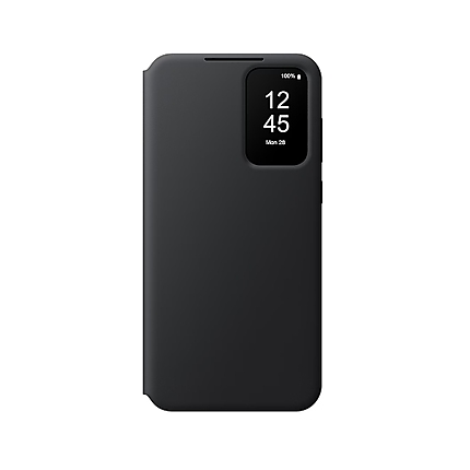 Samsung A55 Smart View Wallet Case Black