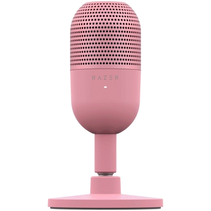 Razer Seiren V3 Mini - Quartz Pink, Ultra-compact Streaming Microphone