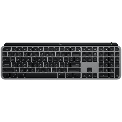 LOGITECH MX Keys S for Mac - SPACE GREY - US INT'L - BT  - EMEA28-935