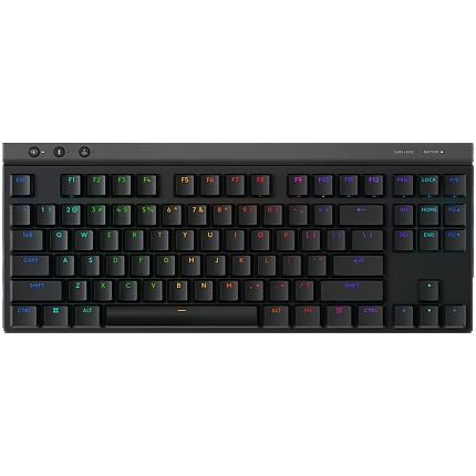 LOGITECH G515 TKL Gaming Keyboard - BLACK - US INT'L - 2.4GHZ/BT - EMEA28i-935 - TACTILE