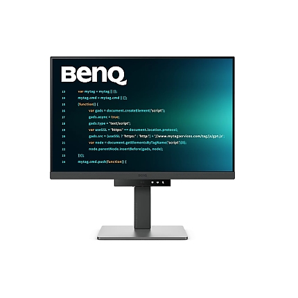 BenQ RD240Q, 24.1", 2560x1600 WQXGA, Programming Monitor, 16:10, 1.07 billions col., HDR10, 1000:1, 20M:1 DCR, 300 cd/m2, HDMI 2.0, DP 1.4, USB-C (90W), Flicker-free, B.I. Gen2, Low Blue Light+, Night Hours Prot., Sp.2W, Height Adj.,Tilt,Swiv, Pivot