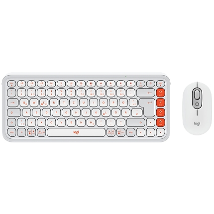 LOGITECH POP ICON COMBO - OFF WHITE - US INT'L - BT  - INTNL-973