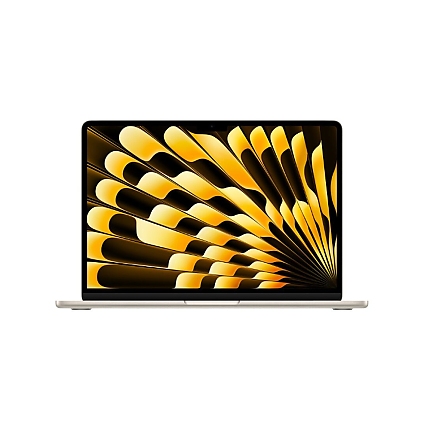 Apple 13-inch MacBook Air: Apple M3 chip with 8-core CPU and 8-core GPU, 16GB, 256GB SSD - Starlight
