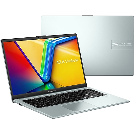 Asus Vivobook Go E1504FA-NJ311W AMD, Ryzen R5-7520U,15.6" FHD (1920x1080),16GB (on bd) DDR5 , 512GB SSD,  AMD Radeon Graphics,Backlit ,Chiclet Keyboard Windows 11, Silver