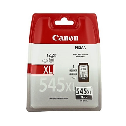 Canon PG-545XL BK + Canon Photo Paper Variety Pack A4 & 10 x 15cm (VP-101)