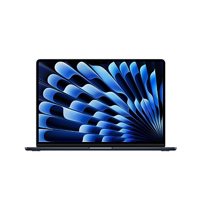 Apple 15-inch MacBook Air: Apple M3 chip with 8-core CPU and 10-core GPU, 16GB, 256GB SSD - Midnight