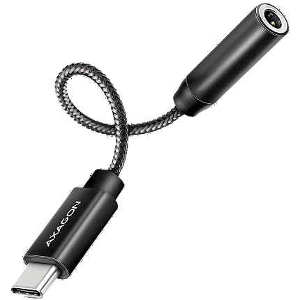 AXAGON ADA-HC USB-C - 3.5mm (F) connector, Hi-Res DAC, Audio Adapter 32bit 384kHz
