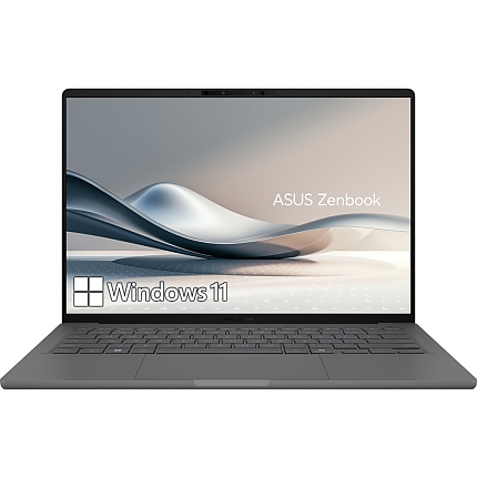 Asus Zenbook UX3407RA-QD026X, Snapdragon X Elite X1E 78 100 3.4GHz (42MB Cache, up to 3.4GHz, 14 " OLED , (1920 x 1200) , 32GB LPDDR5X,1TB SSD, Windows 11 Pro, Iceland Gray