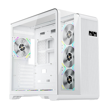 1stPlayer кутия Case ATX - RT7 White - LED display