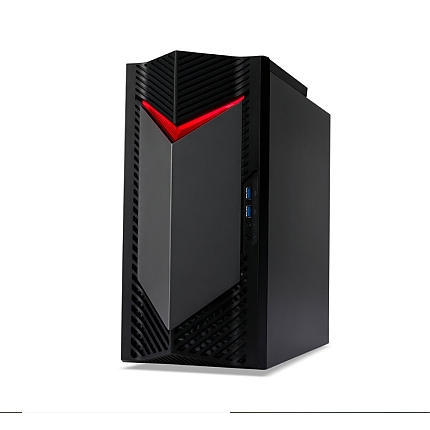 Acer Nitro N50-130, AMD Ryzen 5 7600 (up to 5.10GHz, 38MB), 32GB DDR5 4800MHz (2*16GB), 1024GB SSD PCI-e + 1*M.2 free, NVIDIA GeForce RTX 4060 8GB GDDR6, No DVD, 5*USB 3.2,Type-C, 2*USB 2.0, Mic.&Audio jacks, RG-45, GLAN, Wi-Fi AX/6E&BT 5.0, 500W, No OS