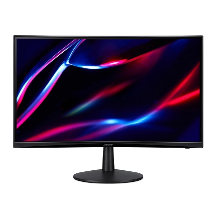 Acer Nitro ED240QS3bmiipx, 23.6" Curved 1500R, VA, Anti-Glare, FHD 1920x1080, ZeroFrame, FreeSync Premium, 180Hz, 1ms, 100M:1, 250 cd/m2, 1xDP, 2xHDMI, HDR ready, Speakers 2Wx2, Audio in/out, VESA, Tilt, Acer Display Widget, Black + Acer Nitro ED240QS3bm