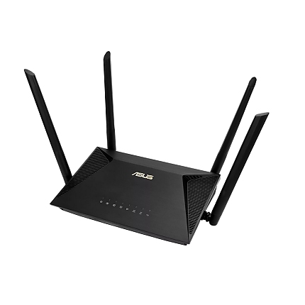 Asus Wireless Router, RT-AX52, Dual-Band, Dual-Core 1.3GHz CPU, 128MB/256MB, Gigabit, Instant Guard, Traditional QoS, VPN server/client, IPTV, OFDMA, Beamforming, AiMesh
