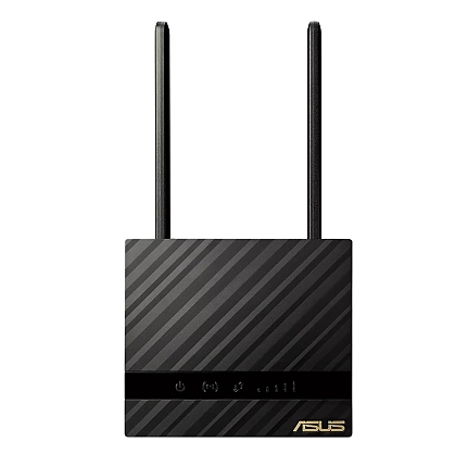 Asus 4G Router, 4G-N16, N300, 4G Cat. 4, 3G/4G support, Black