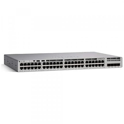 Cisco Catalyst 9200L 48-port 8xmGig, 40x1G, 2x25G PoE+, Network Essentials