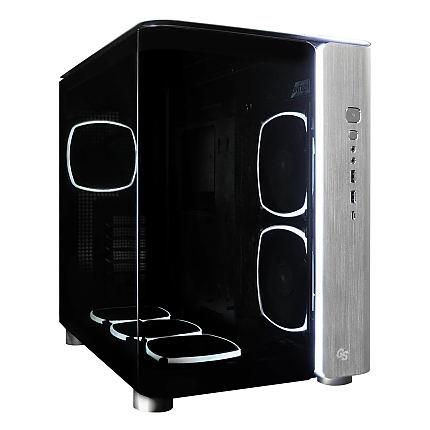 Montech кутия KING 95 Ultra, Dual Chamber Mid-tower Case, 6 ARGB Fans, Aluminium, Space Grey