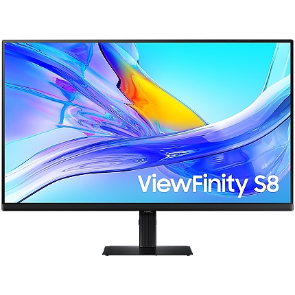 Monitor LED Samsung LS32D800UAUXEN S80UD, 32" FLAT 16:9 (3840x2160) VA 60Hz, 350 cd/m2, 3000:1, 5ms, 178/178, 1xDP, 1xHDMI USB-Hub 3xUSB3.0 USB-C (90W), 3.5 Jack, Tilt/Pivot/Swivel/HeightAdj (120mm), VESA 100x100, 2Y