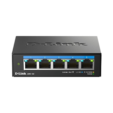 D-Link 5-Port Multi-Gigabit Unmanaged Switch