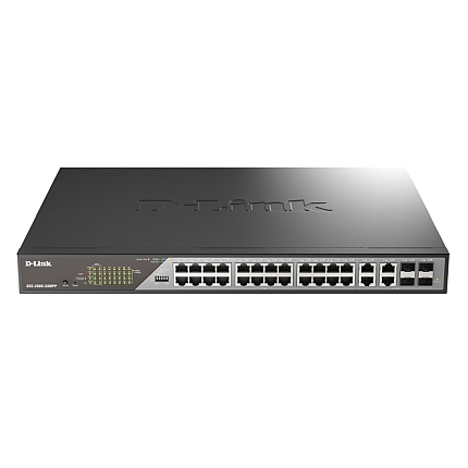 D-Link 28-Port Gigabit Ethernet PoE++ Surveillance Switches
