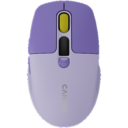 CANYON mouse MW-26 LCD Silent Dual Mode Wireless Violet