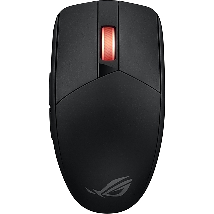 Asus ROG Strix Impact III Wireless Gaming Mouse, 57 G Lightweight, 36K DPI Sensor, Bluetooth & 2,4GHz RF, ROG SpeedNova, Up to 618hrs Battery Life, Replaceable Switches, ROG Omni Receiver, Black