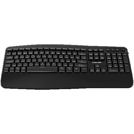 CANYON keyboard HKB-W6 Wireless Black