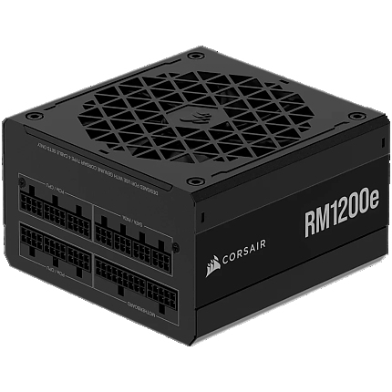 Corsair 2025 RMe Series, RM1200e, 1200 Watt, ATX 3.1, PCIe 5.1, Cybenetics GOLD Certified, Fully Modular Power Supply