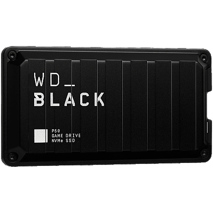 WD_BLACK 4TB P50 Game Drive SSD - up to 2000MB/s read speed, USB 3.2 Gen 2x2