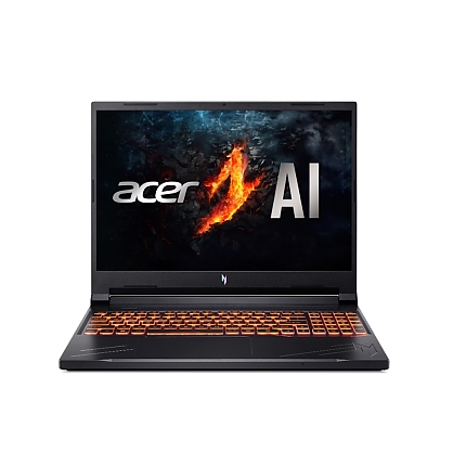 Acer Nitro 16, ANV16-41-R3NF, AMD Ryzen 5 8645HS, (4.30GHz up to 5.00GHz,16MB),16" WQXGA (1920x1600) IPS 165Hz, 1*16GB DDR5 (1 slot free), 512 GB PCIe NVMe SSD, GeForce RTX 3050 6GB GDDR6, Wifi 802.11AX, BT 5.3, No Os, Black