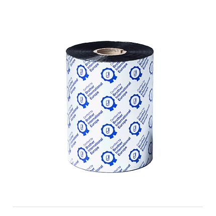 Brother Standard Wax/Resin black 110mm x 600m (PK OF 6)