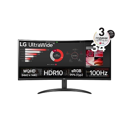 34 LG 34WR50QK-B