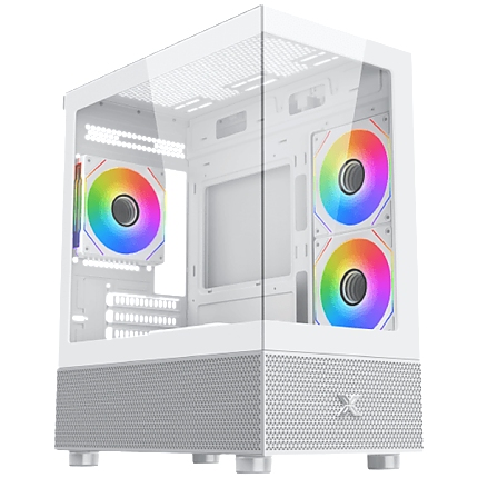 Alphard M Arctic (WH, MATX, U3x1 & U2x2, 2PCS TG, 3PCS G20A Arctic Reverse & 1PC G20A Arctic, ARGB PCB)